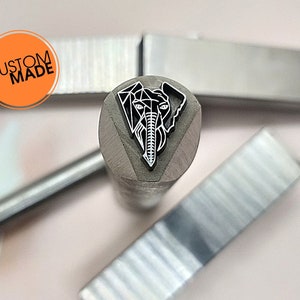 Custom Metal Stamps and Steel Punches with your Business Logo Metal Forging Touchmark Stamp Custom Steel Hand Stamps Custom Logo Metal Die