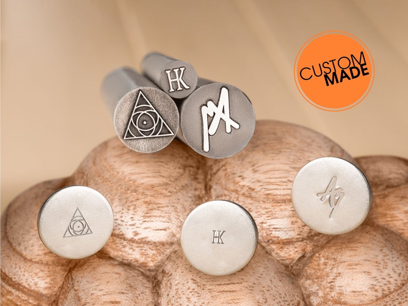 Custom Steel Hand Stamps for Marking Metal Custom Blacksmith Etsy