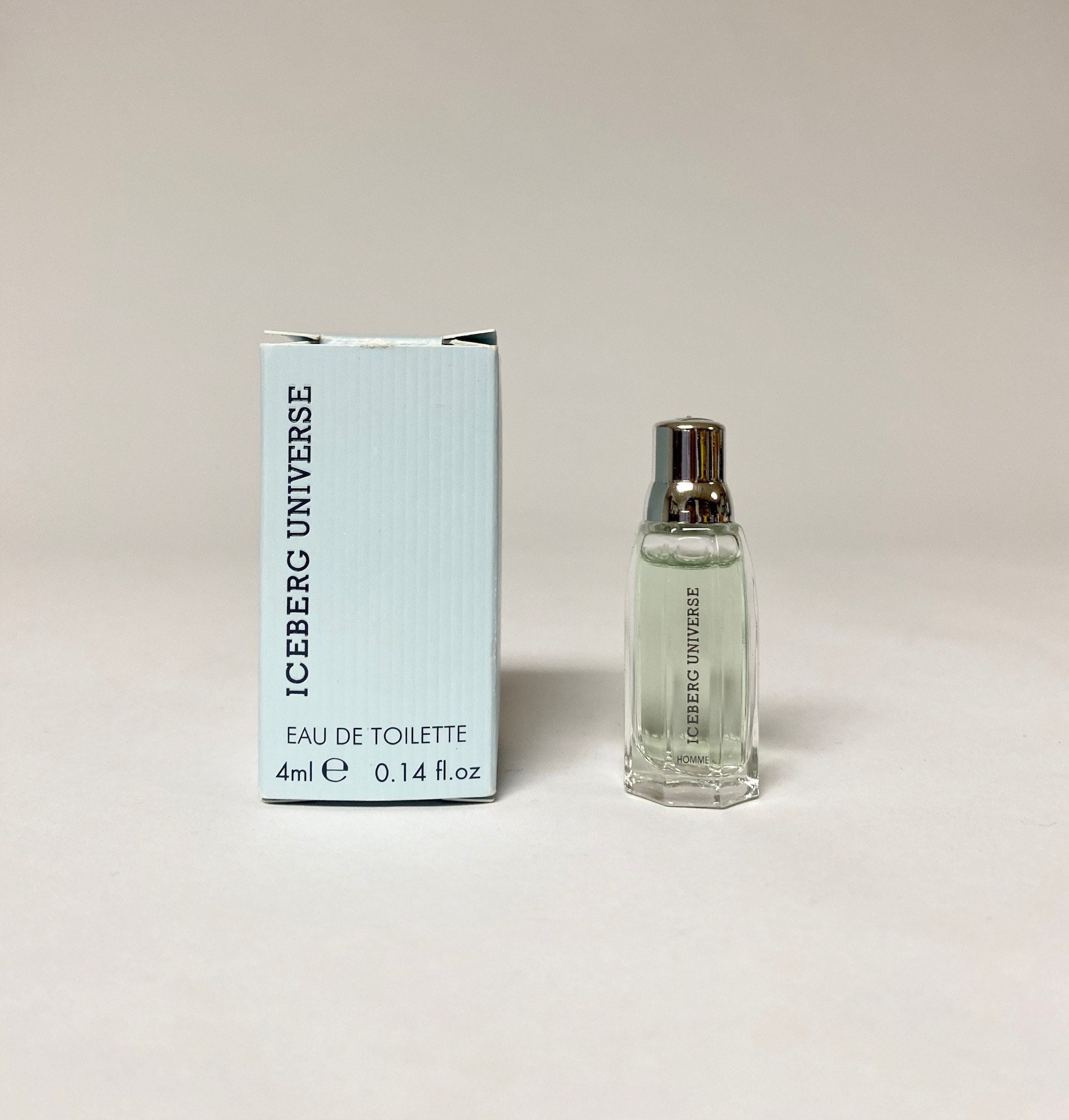 Eau - 4 for De Toilette Pour Ml Sized Vintage .14 EDT, Etsy Non Men, Dab Spray Oz, Iceberg Homme Small Fl Miniature on Travel Universe Bottle