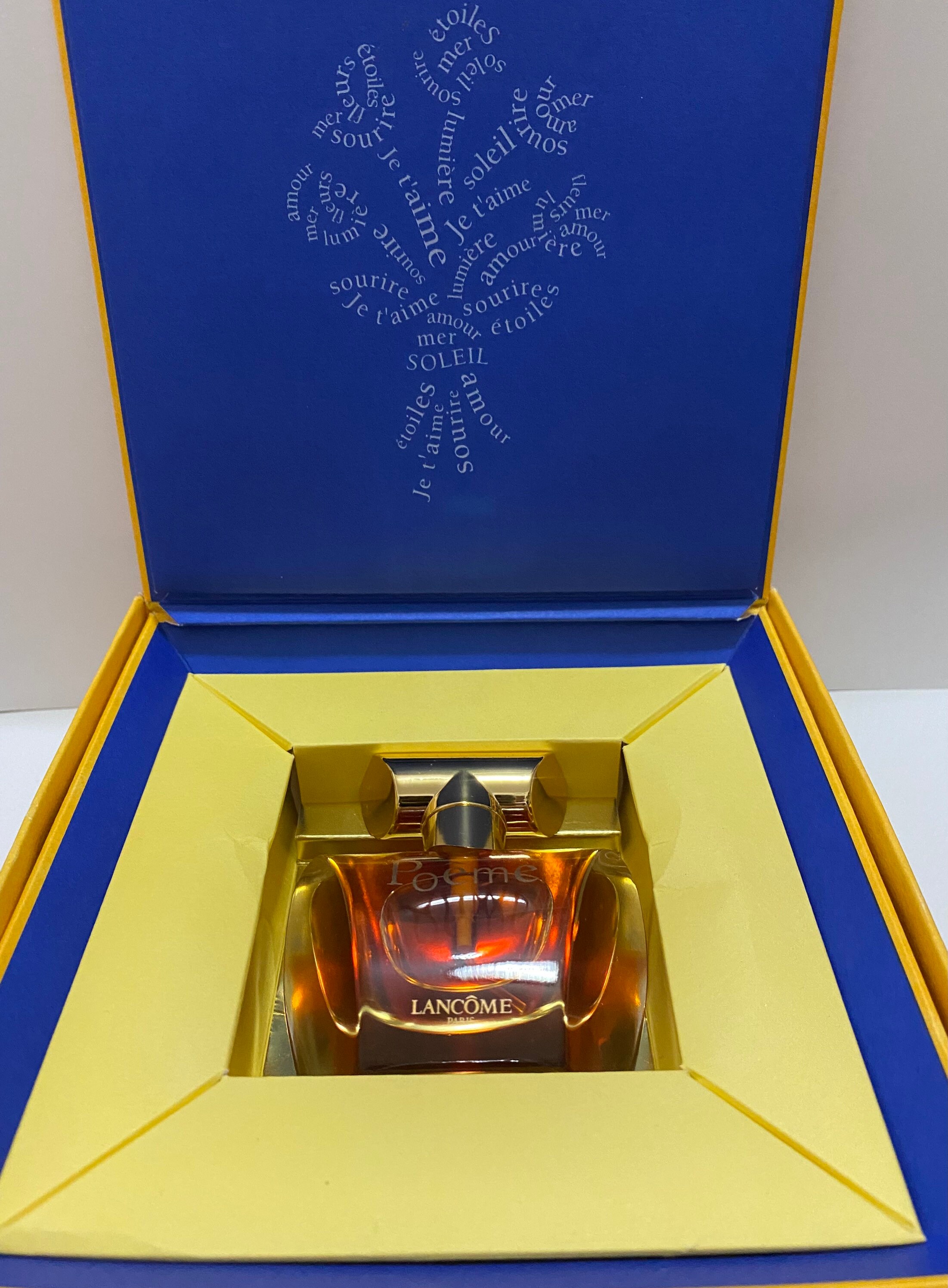 Poeme by Lancome for Women, 1/2 Fl Oz 15 Ml Pure Parfum Spray in