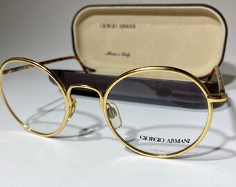 giorgio armani vintage glasses