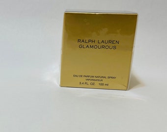 【新品未開封】Ralph Lauren Glamourous 100ml Ralph Lauren Glamourous Eau De Parfum Spray: Vintage Discontinued