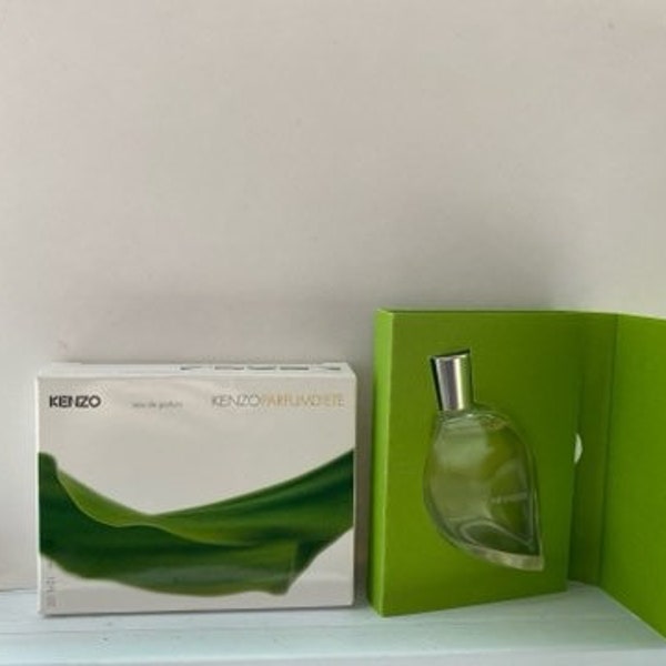 Parfum D'ete by Kenzo for women, 3.5 ml .12 fl oz dab on, non spray, not used in its original box, hard to find.
