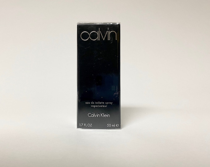 Calvin by Calvin Klein, Vintage Mens Cologne Discontinued 1.7 Fl Oz 50
