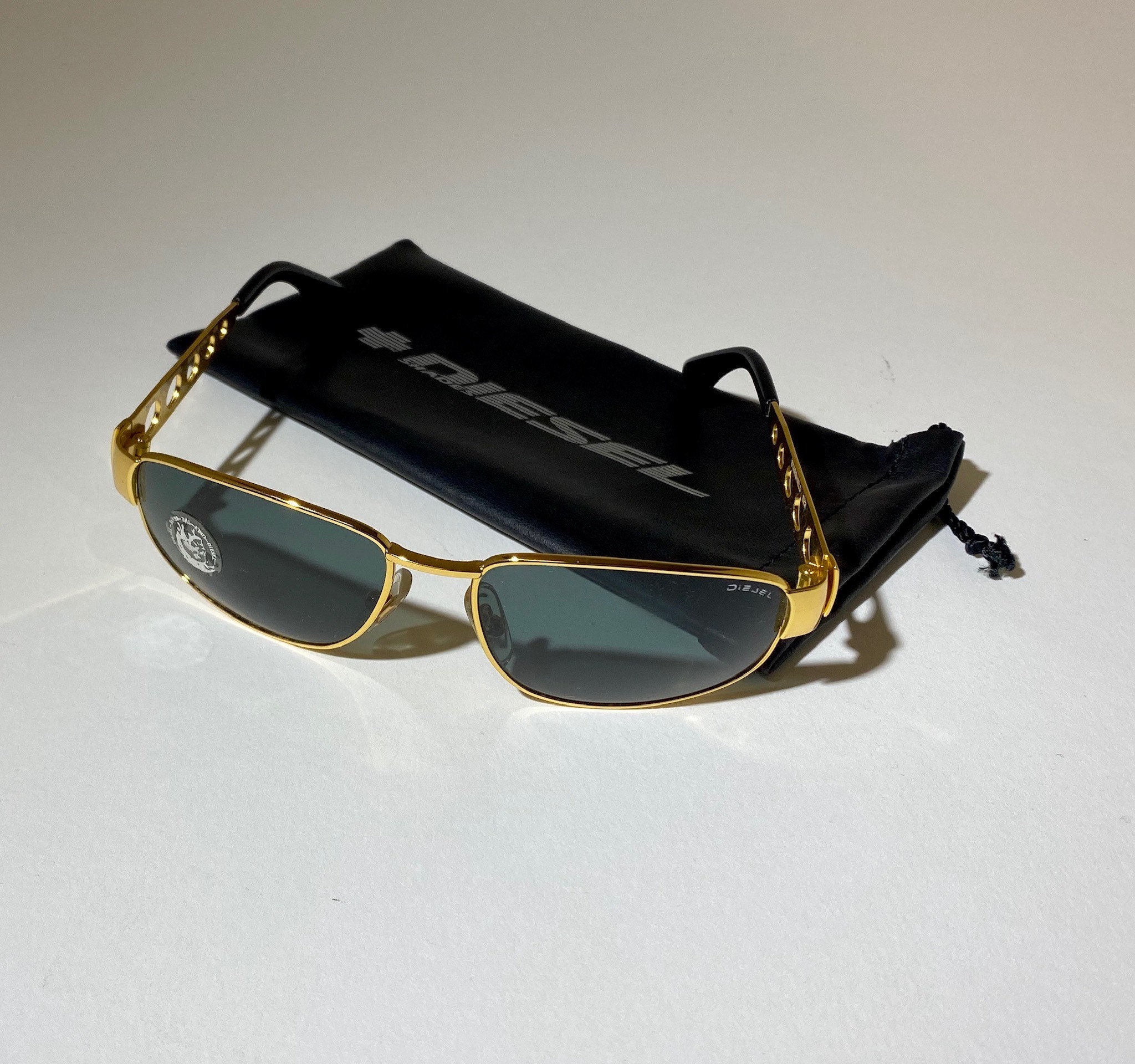 Diesel 00s archive Sunglasses Dロゴ-