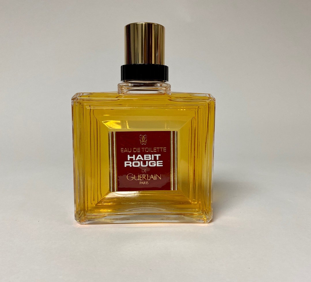 Amazon.com : HABIT ROUGE by Guerlain EDT SPRAY 3.4 OZ