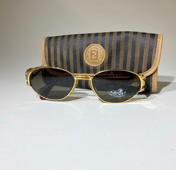 gold fendi sunglasses