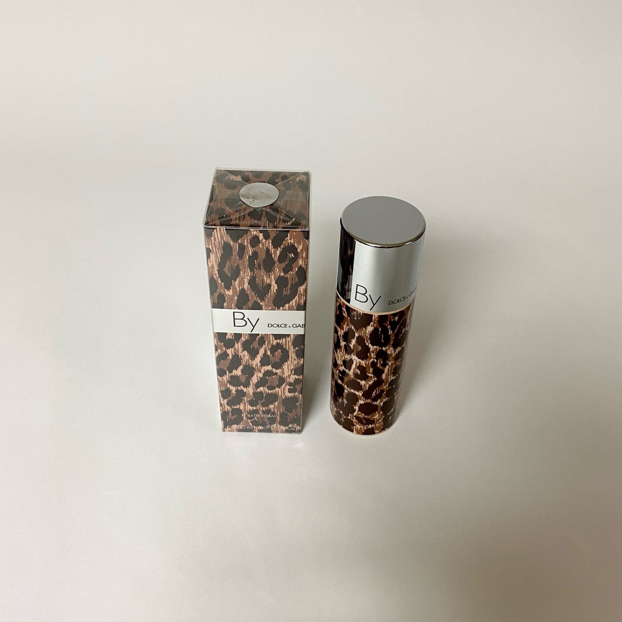 BY by Dolce and Gabbana Bath Foam 200 Ml 6.7 Fl Oz Comes in Large Leopard Box for Women New Never Used Hard to Find Designer Fragrance Etsy Australia