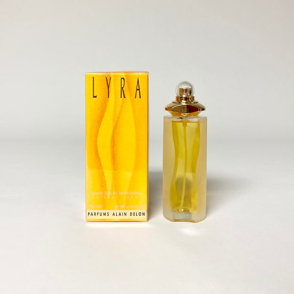 Lyra by Alain Delon for women, 3.4 fl oz 100 ml eau de toilette EDT spray new unused in original box, discontinued hard to find fragrance