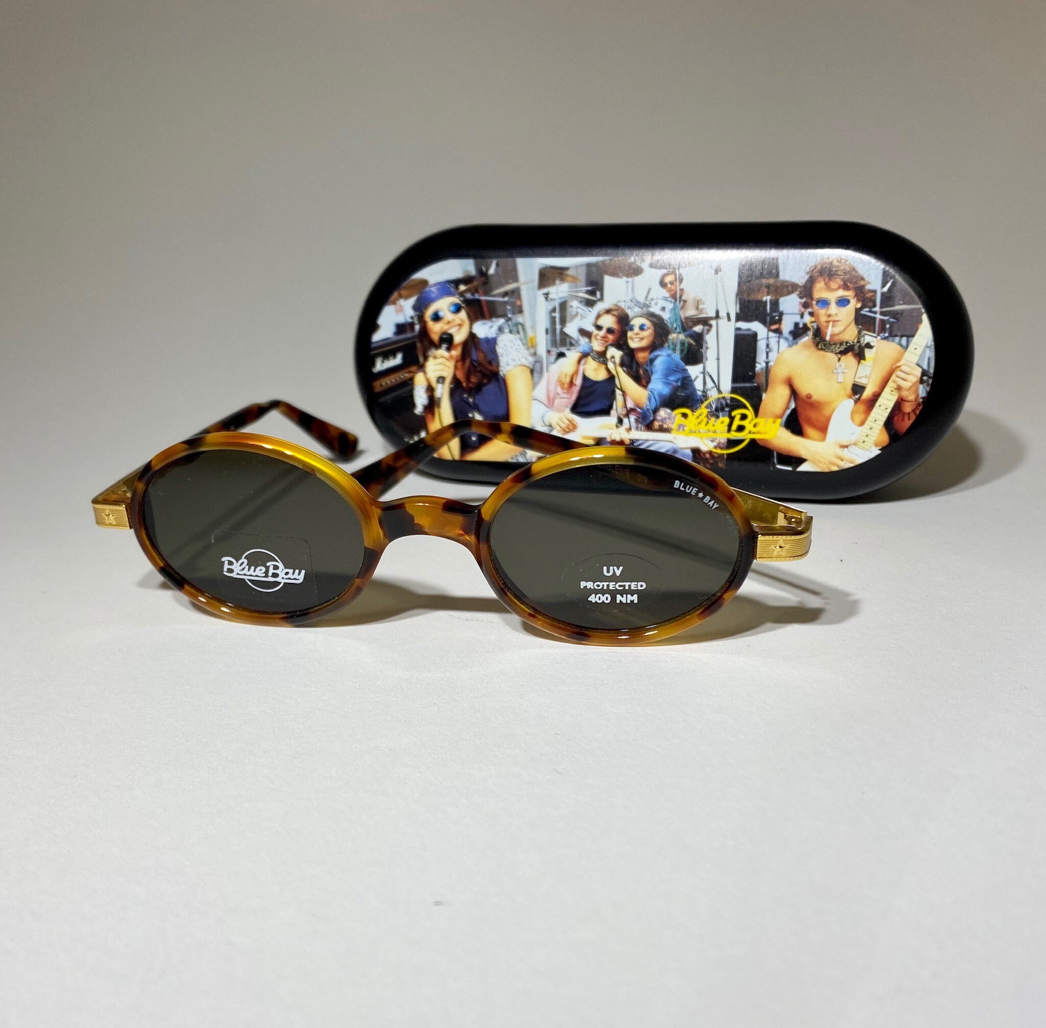 Inspired Chanell  Black Case with Gold-Trimmed Sunglasses ,From Safilo ✨ A true collector main image 2