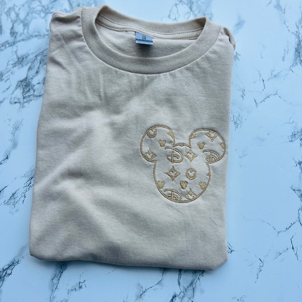 Embroidered Bougie Mouse Tshirt