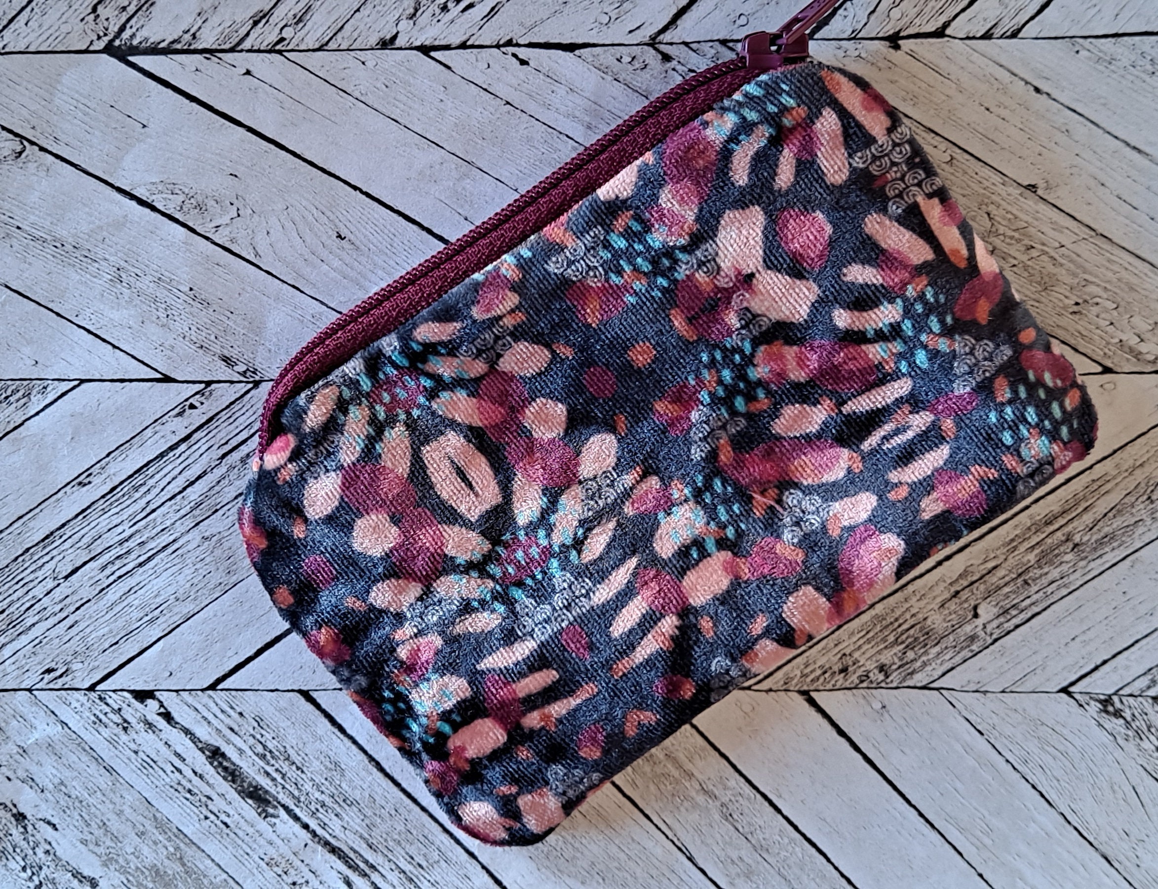 Hand Made Coin Purse Coin Purse Luxury Velvet Velvet Purse Etsy UK