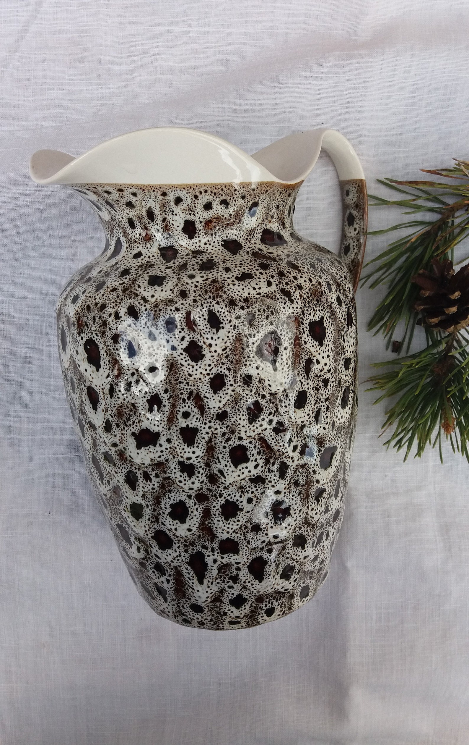 Ceramic jug for drinks. Handmade Etsy
