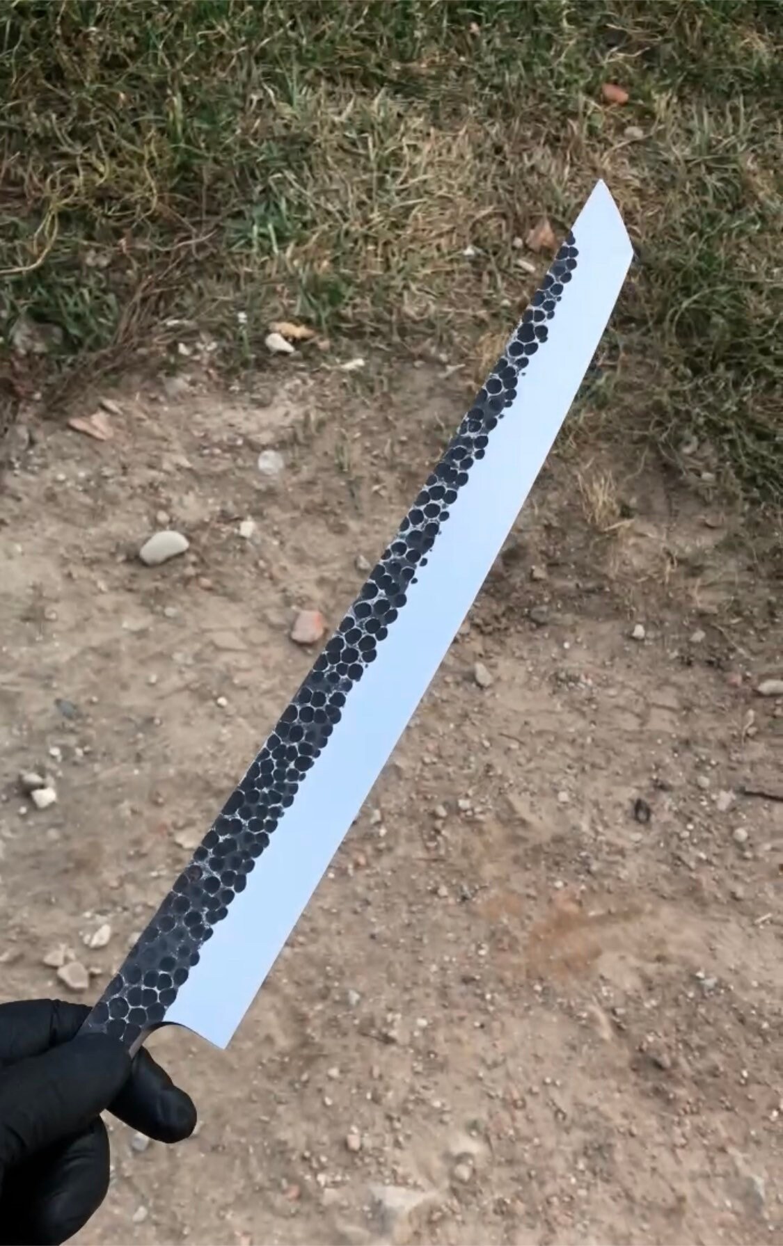 マグロ包丁 約66cm 木製ハンドル ケース付き マグロ包丁 約66cm 木製ハンドル ケース付き マグロ包丁 約66cm 木製