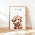 Custom Pet Portrait from Photo: Memorial Dog Art (Digital File Only) product logo