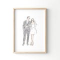 Watercolor Custom Couple Portrait product logo