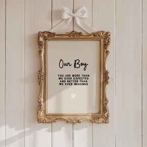 La nostra stampa per bambini beige, stampa per cameretta dei bambini, stampa per cameretta dei bambini, stampa con citazione per cameretta dei bambini, stampa con citazione per sala giochi, regalo per neonato, regalo per bambino beige