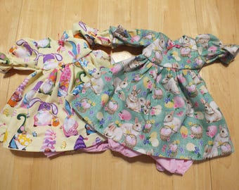 15" Baby Doll Holiday Outfits - Sleeper/Romper/Dress Holiday Outfits 15 " Doll - Various Holiday Outfits for 15 inch doll