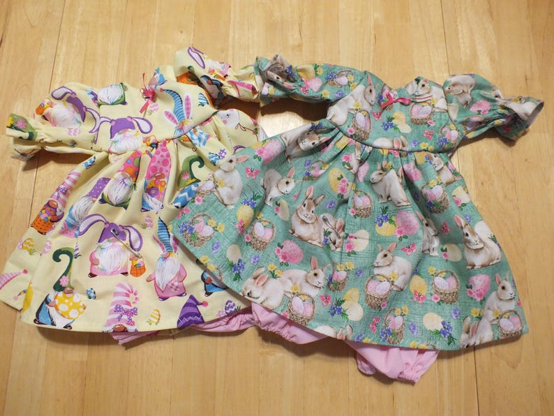 15" Baby Doll Holiday Outfits - Sleeper/Romper/Dress Holiday Outfits 15 " Doll - Various Holiday Outfits for 15 inch doll image 1