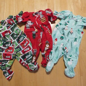 15" Baby Doll Holiday Outfits - Sleeper/Romper/Dress Holiday Outfits 15 " Doll - Various Holiday Outfits for 15 inch doll image 19