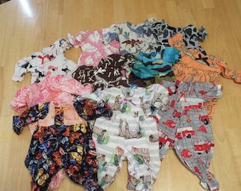 15" Doll Clothes - Baby Doll Clothes - Sleepers for Baby Doll