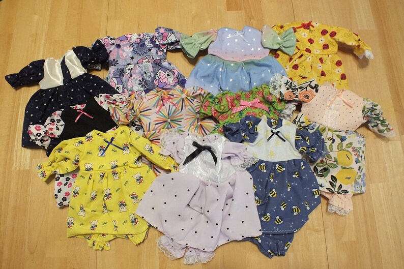 Small Baby Doll Clothing 12 Inch Baby Doll Dresses Small Etsy