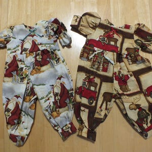 15" Baby Doll Holiday Outfits - Sleeper/Romper/Dress Holiday Outfits 15 " Doll - Various Holiday Outfits for 15 inch doll image 12