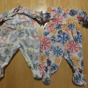 15" Baby Doll Holiday Outfits - Sleeper/Romper/Dress Holiday Outfits 15 " Doll - Various Holiday Outfits for 15 inch doll image 20