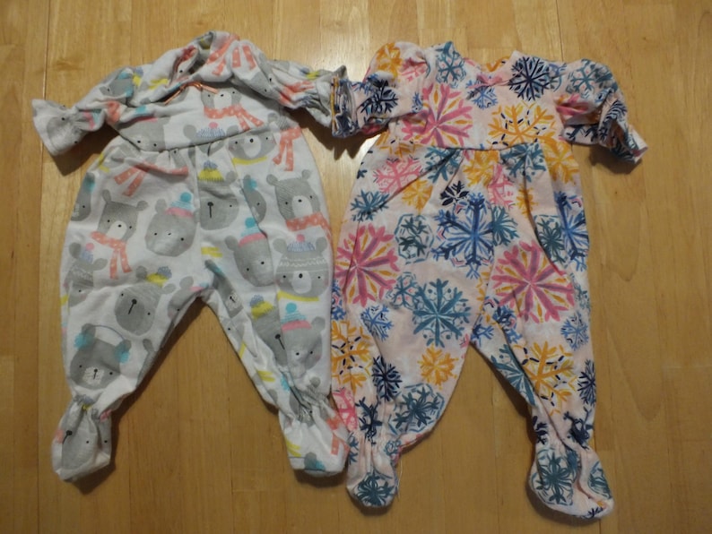 15" Baby Doll Holiday Outfits - Sleeper/Romper/Dress Holiday Outfits 15 " Doll - Various Holiday Outfits for 15 inch doll image 20