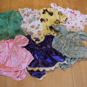 16'' Doll Outfit ~ 16 Inch Baby Doll Clothes ~ Sleepers and Dresses with Bloomers for 16'' Baby dolls