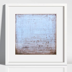 Black Rock Sands (1) (square), Porthmadog, Snowdonia , Wales, Landscape Painting, Optional Archival Mount, Abstract Landscape, Art Print