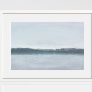 Three Lowes, Entwistle Reservoir, Lancashire, Landscape Painting, Digital Art, Abstract Landscape, Optional Archival Mount