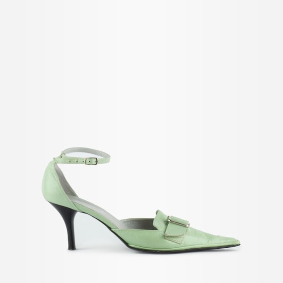 90s Heels, Y2K heels, Kitten Heels, Vintage Mary J