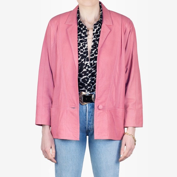 80s Nubuck Leather Jacket
