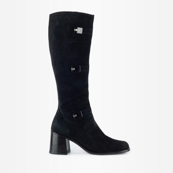 90s Boots, Knee High Boots, Vintage Knee High Boot