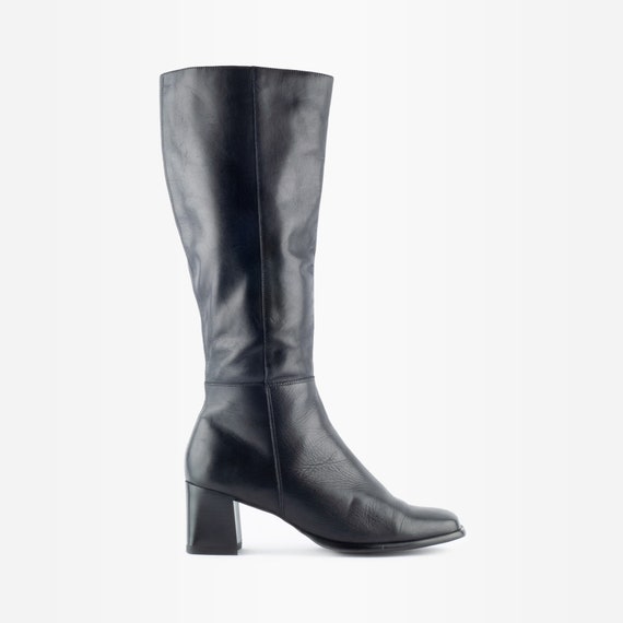 90s Knee High Boots, Knee High Boots, 90s Leather