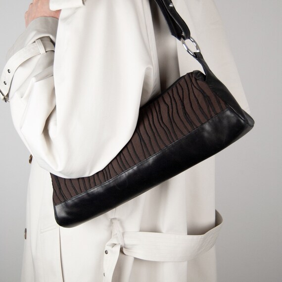 Vintage Baguette Bag, Vintage Shoulder Bag, 90s Sh