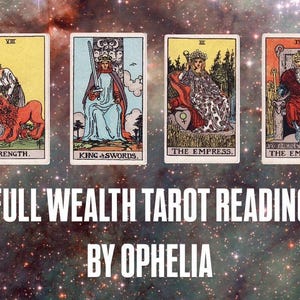 Full Wealth and Financial Tarot Reading | 3 card tarot reading | in depth analysis | divination | spellcasting white witch | psychic