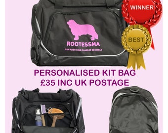 30 Litre Personalised Kit Bag, Horse Grooming Kit, Dog Grooming Kit, Dog Show Bag