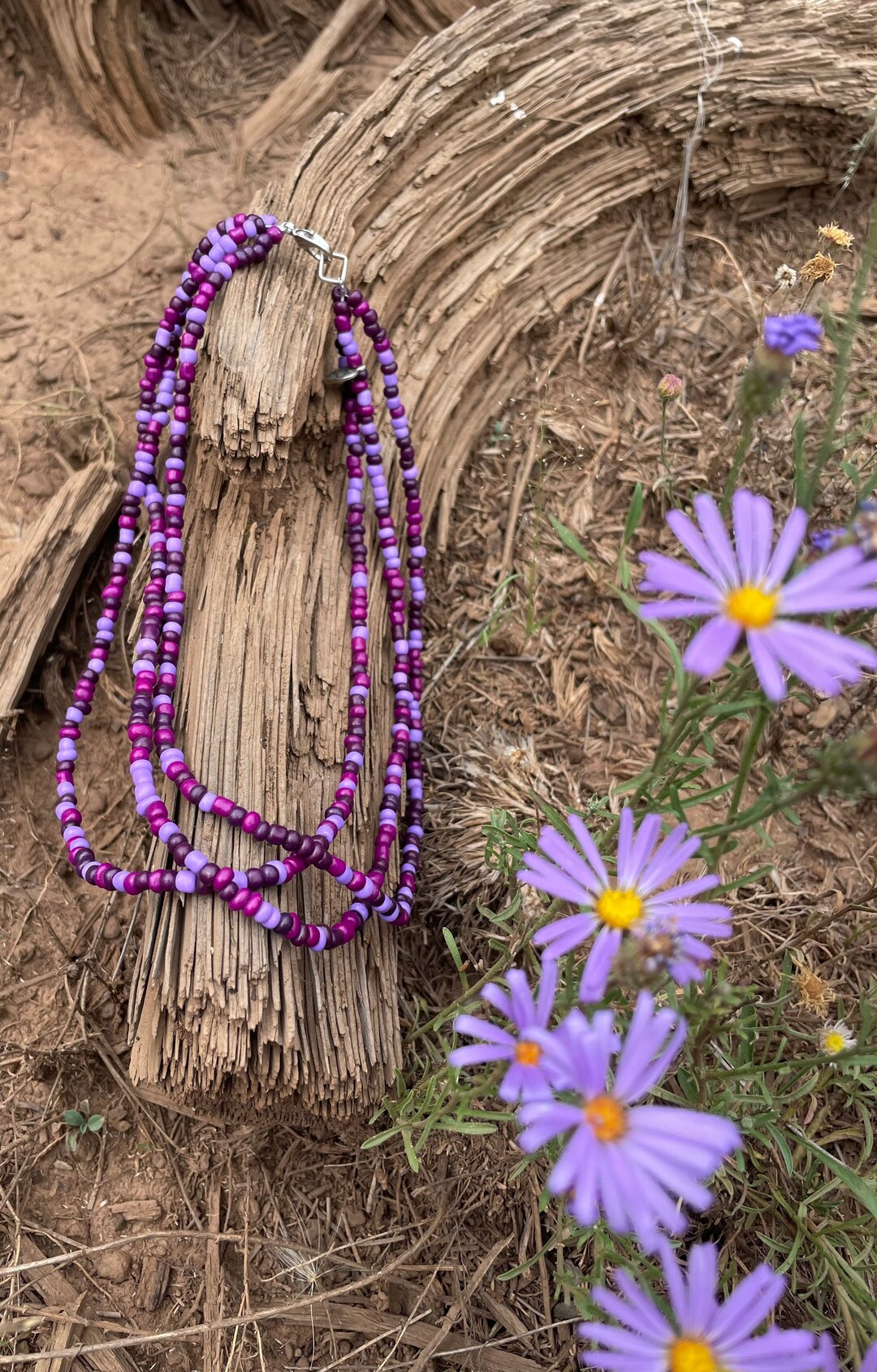 Exploding Necklace Purple Explosion Necklace - Etsy