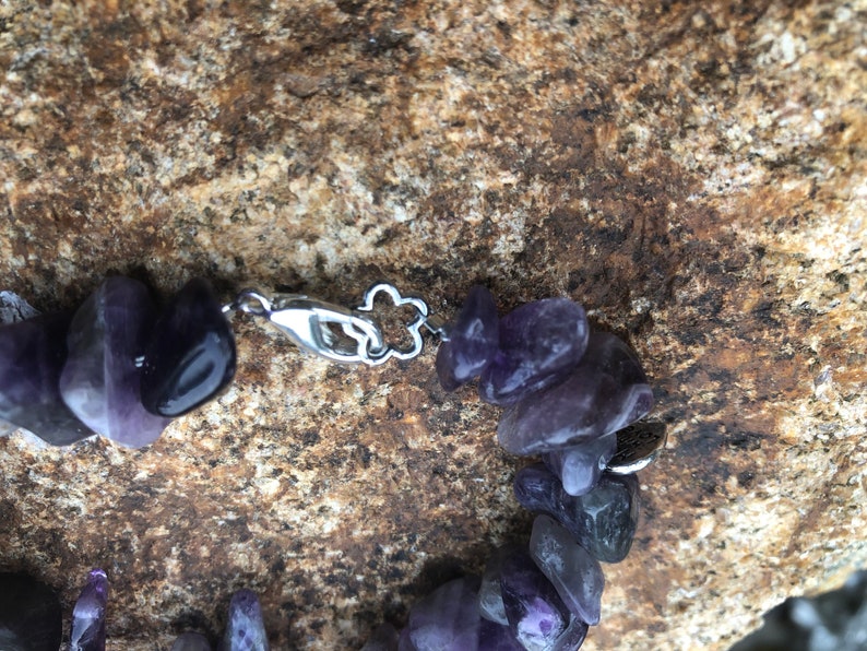 Amethyst bracelet