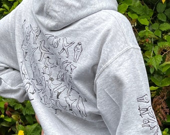 Birds with Human Legs Hoodie