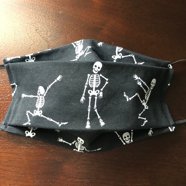 Skeleton Face Mask Etsy