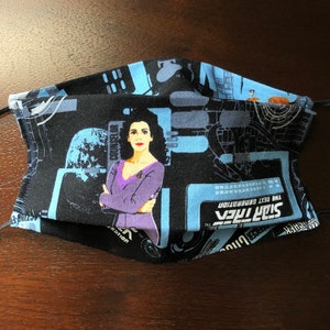 Face Mask with Star Trek The Next Generation, Adult Size
