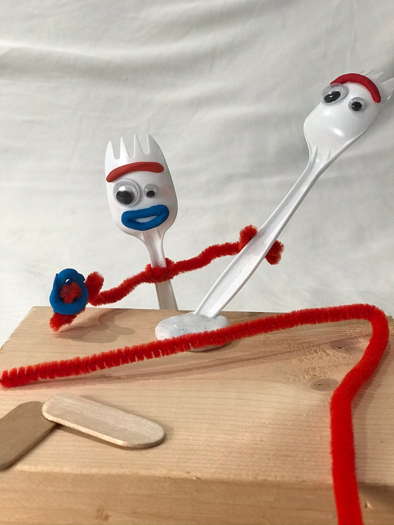 Toy Story Craft Kit Make Your Own Forky | Etsy