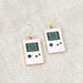 see more listings in the Enamel Earrings section