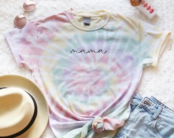 Mama Shirt - Script. Mom tee. Mommy Shirt. New Mom Shirt. Mama T-Shirt. Mother's Day Gift. Mom Life Shirt. Boy Mama Shirt. Pregnancy Reveal.