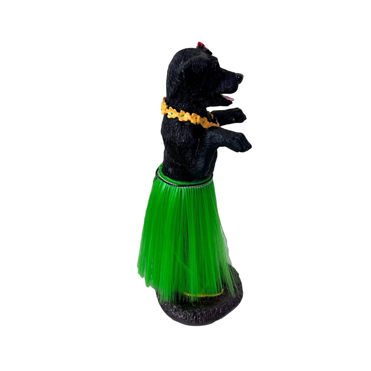 Dashboard Hula Dog Black Labrador Retriever Car Bobblehead Etsy