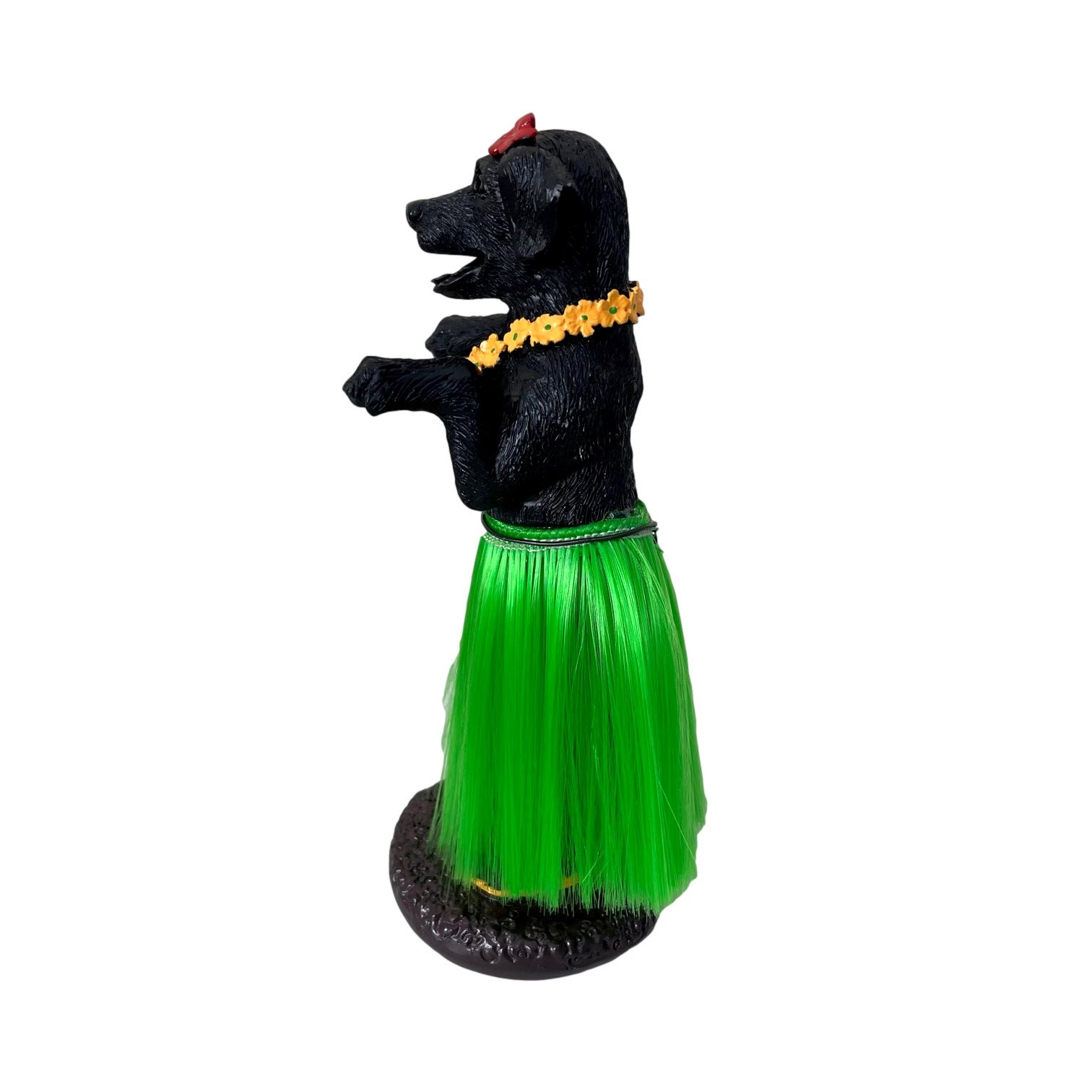 Dashboard Hula Dog Black Labrador Retriever Car Bobblehead Etsy