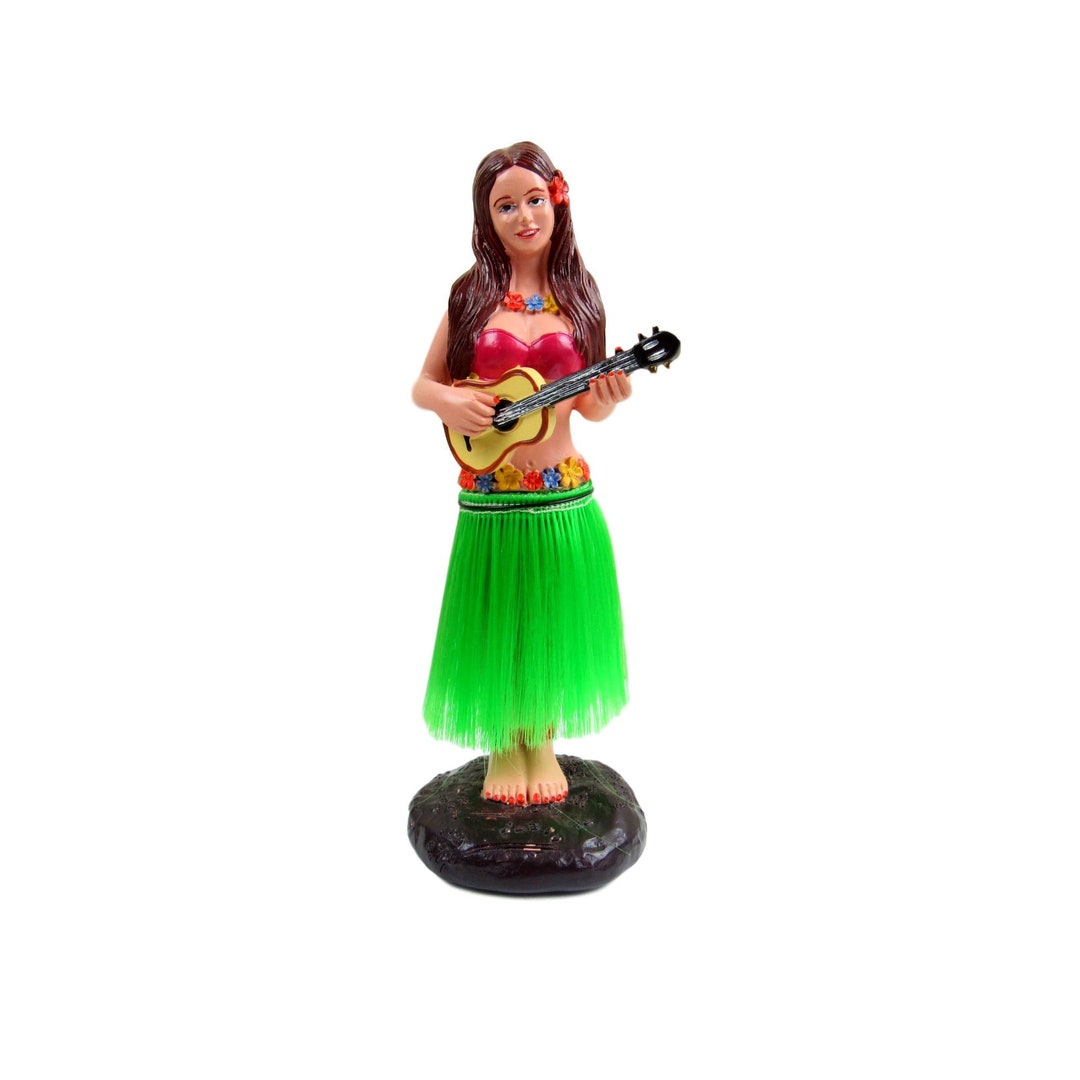 Hula Girl Doll Dashboard Car Accessories Bobblehead for Van Life
